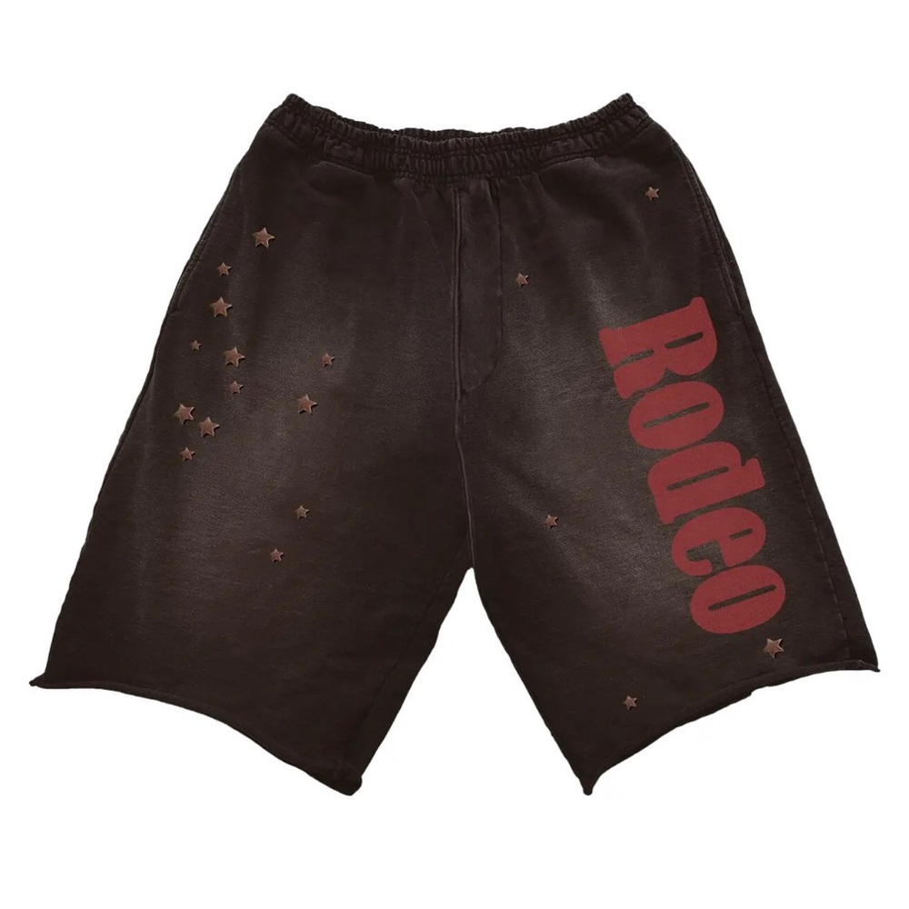 Travis Scott, CJ X SP5DER DAYS BEFORE RODEO SHORTS SIZE XL